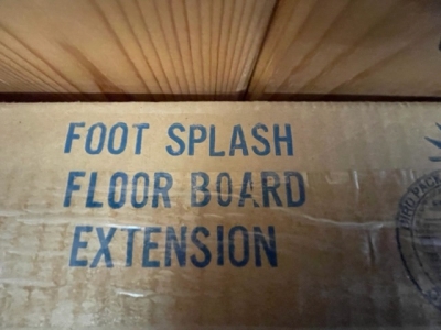 Yamaha ATV Foot Splash Floor Board Extension